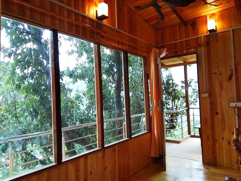 Jungle tree house Balcony
